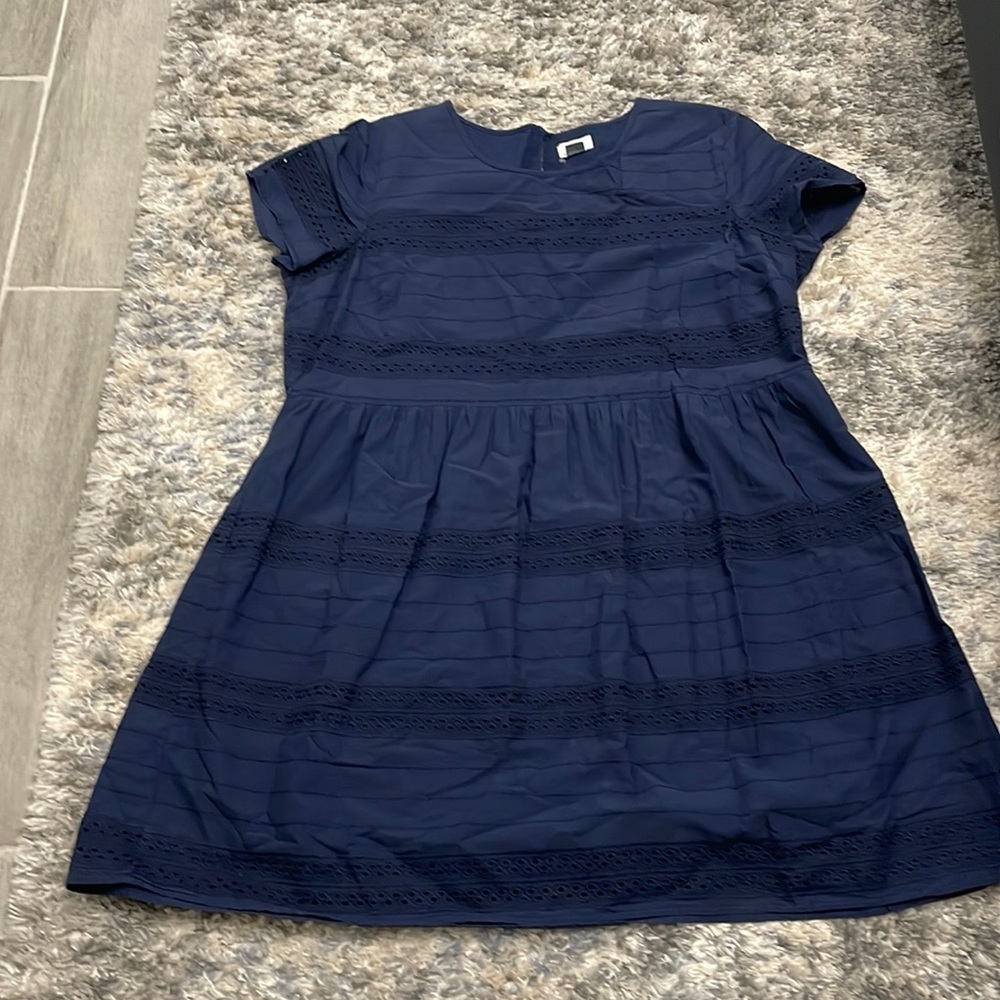 Navy Blue Dress